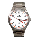 Reloj Stone St-982 Acero Para Hombre Agente Liniers