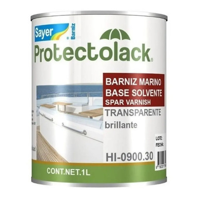 Barniz Marino Protector Madera Para Exterior 1l. Hi-0900 | Meses sin interés