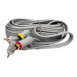 Cable Tipo Rca Para Audio Y Video 2.74 Mts Xscorpion Av9