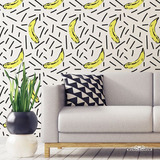 Stencil Bananas Plantilla Decorativa Reusable Para Pintar