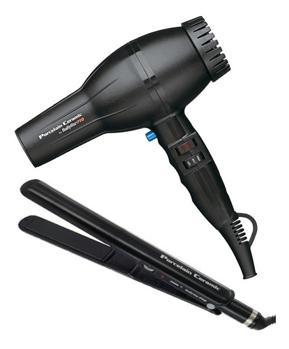 Combo Babyliss Ceramic Porcelana Alaciadora 1  450f Secadora