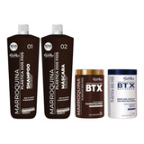 Escova Progressiva Marroquina Bio Plus +btox + Btx Matizador