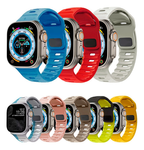 Pulseira Para Smartwach Apple Watch Mariner 38mm 40mm 41mm