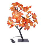 Usb Luz De Noche Led Árbol De Arce Luz Dormitorio Sala De