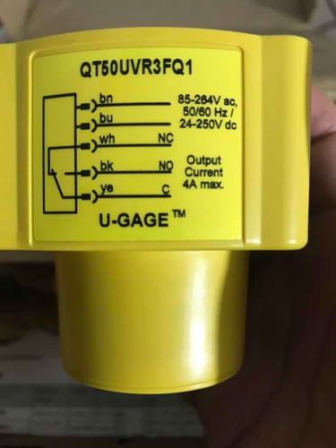 Sensor Ultrasonico Banner Qt50uvr3fq1