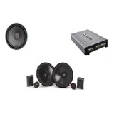 Set De Medios +amplificador Hypnotic+subwoofer