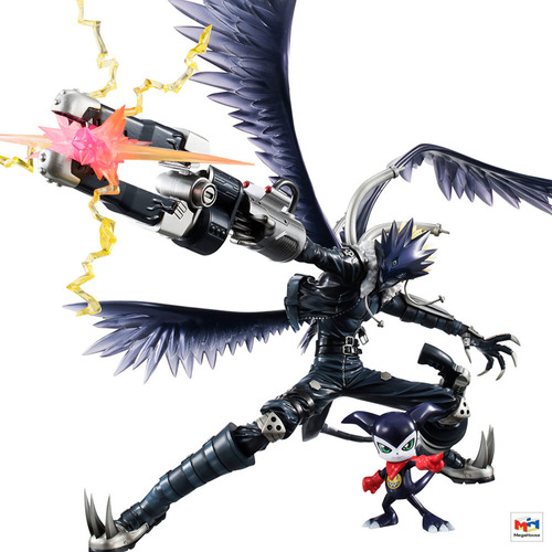 Megahouse Digimon Beelzebumon & Impmon Figure G.e.m. Series