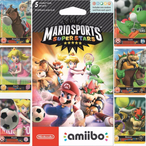 Mario Sports Superstars Amiibo Cards Nintendo 3ds Switch