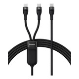 Cable De Baseus Usb C, Cable De Cargador Usb C De 100w 4.9ft