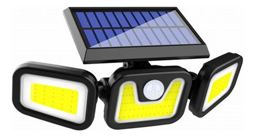 Kit 2 Refletor Led Solar Ecolight Com 3 Cabeças Fretegrátis