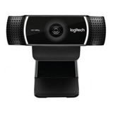 Camara Web Logitech C922 Hd Pro Conexion Usb Negro