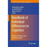 Handbook Of Individual Differences In Cognition, De Aleksandra Gruszka. Editorial Springer Verlag New York Inc, Tapa Dura En Inglés