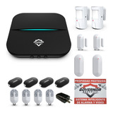 Panel De Alarma Governor Gv-safe300 Kit Nº4 Negro Wifi Gsm