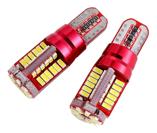 2 Lamparas Led Señalizacion Posicion T10/w5w Premium 57 Smd