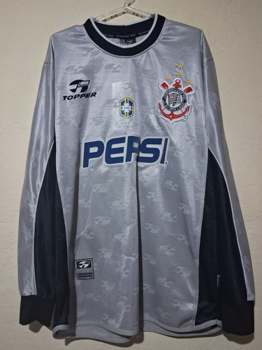 2000 (gg) Camisa Corinthians Goleiro Cinza 1 Dida