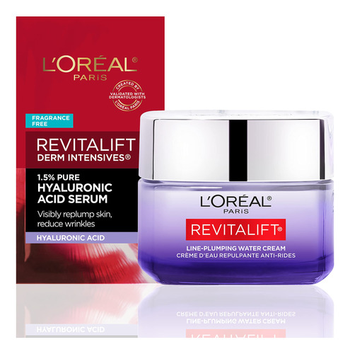 L'oreal Paris Revitalift Hidratante Crema De Acido Hialuroni