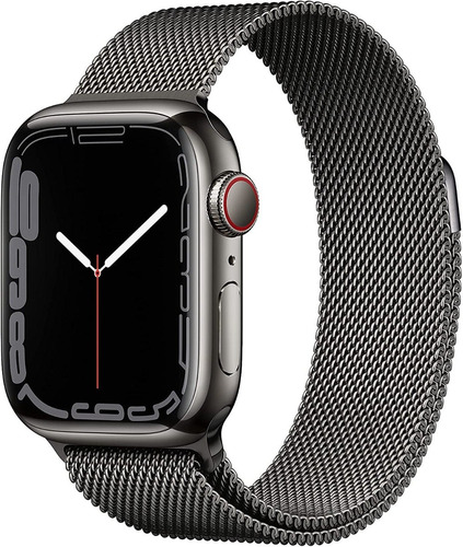 Apple Watch Series 7 41 Acero Graphite Milanese Loop 4g