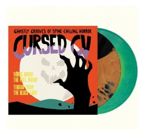 Timecode Serato 12 Cursed Cv 2 X Vinil Edição Limitada Novo