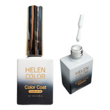 Esmalte Em Gel Helen Color Branco White 15ml Cremoso