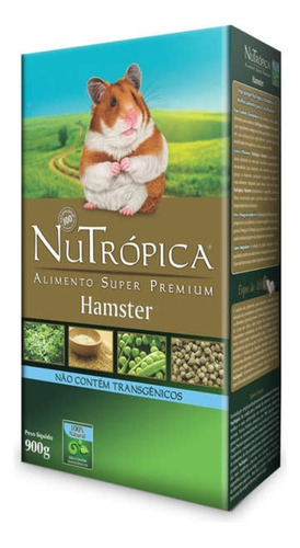 Ração Nutropica Hamster Natural Adulto 900g