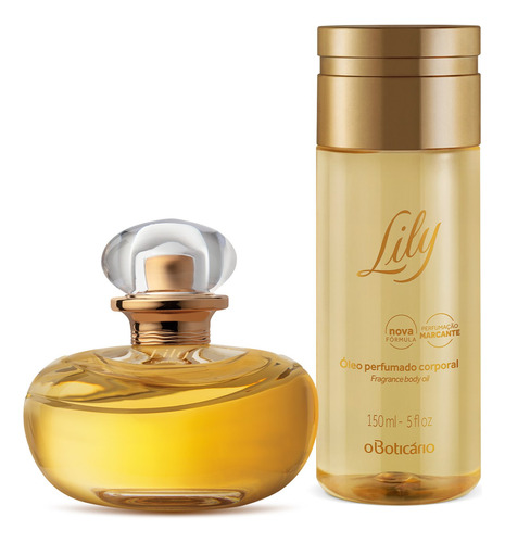 Kit Lily Le Parfum: Perfume 30ml + Óleo Corporal 150ml