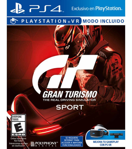 Juego Ps4 Gran Turismo Sport