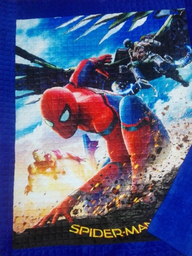 Cobija Spiderman Cobija Termica Hombre Araña Ovejera Sencill