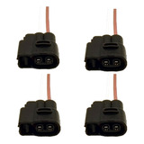 Conector Arnes Bobina Nissan Platina Renault Clio  (4 Pcs)