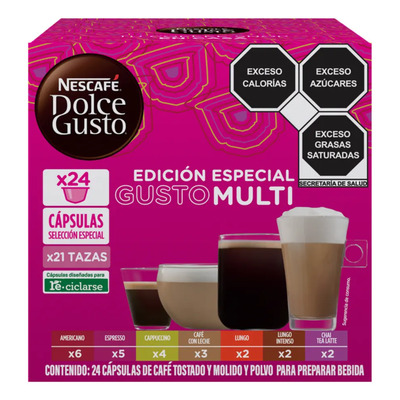 Nescafé Dolce Gusto Multipack Selección Especial Caja de 24 Cápsulas | Envío gratis