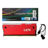 Memoria. 16gb Ddr4 3200 Cl20 1.2v Desktop C/ Dissipador Rgb