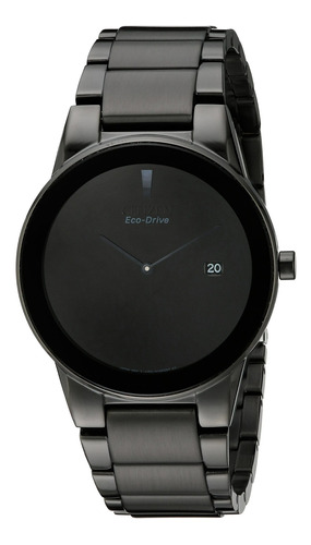 Reloj Citizen Eco-drive Negro Axiom Con Baño De Iones