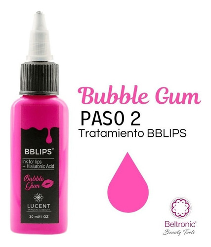 Bblips Tono Bubble Gum + Hialuronico Lucent Pico Aplicador