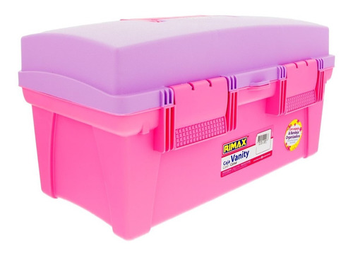 Caja Vanity Organizadora Rimax 16  Rosada-lila