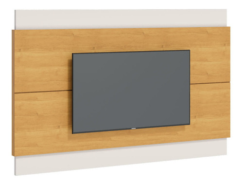 Painel Para Tv Classic 2.2 Nature Com Off White Imcal Móveis