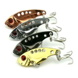 4 Rattlins Metalicos Para Pesca! 5 Gr Maton! 4 Colores Pesca