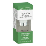 Esmalte Revlon Multicare Base + Top Coat Protege Uñas