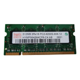 Memoria Hynix 512mb Pc2 4200s 533mhz Ddr2 (hymp564s64cp6-c4)