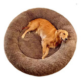 Cama Antiestrés Peluda Para Perros Y Gatos 70cm L Originales