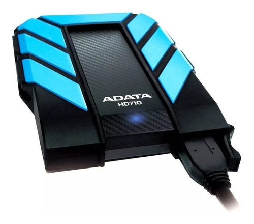 Disco Duro Externo 1 Tb Adata Hd710 Pro Antigolpes-agua Azul