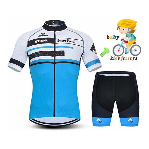 Conjunto De Camiseta De Ciclismo Para Niños Y Niñas Almohadi