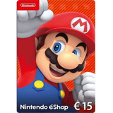 Tarjeta Nintendo Eshop 15 Euros Codigo Original Envio Rapido