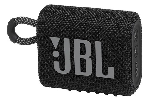 Parlante Bluetooth Jbl Go 3 Color Negro Bluetooth Waterproof