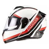 Casco Moto Rebatible Mac Rock Stroke Doble Visor By Ls2