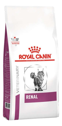 Alimento Royal Canin Veterinary Diet Feline Renal Para Gato Adulto Sabor Mix Em Sacola De 500g