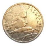 Moneda Francia 100 Francs 1954 (x628-x663