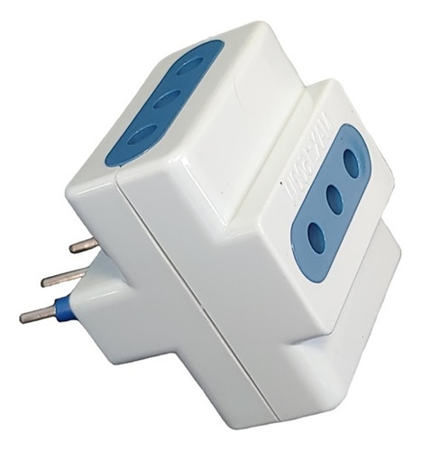 Adaptador Triple 2p+t Potencia Máxima 1500w