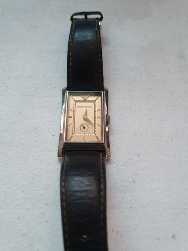 Reloj Original Emporio Armani Con Extensible Café Original
