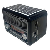 Radio Fx 051bt Am-fm Parlante Bluetooth  Con Panel Solar