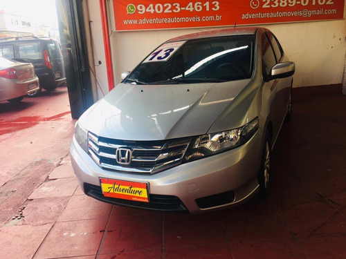 HONDA CITY  LX 1.5 16V ANO:2013 PRATA AUT COMPLETO 4P