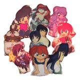 Peluche Almohada Ranma 1/2 Pack X9 Akane Shampoo P-chan